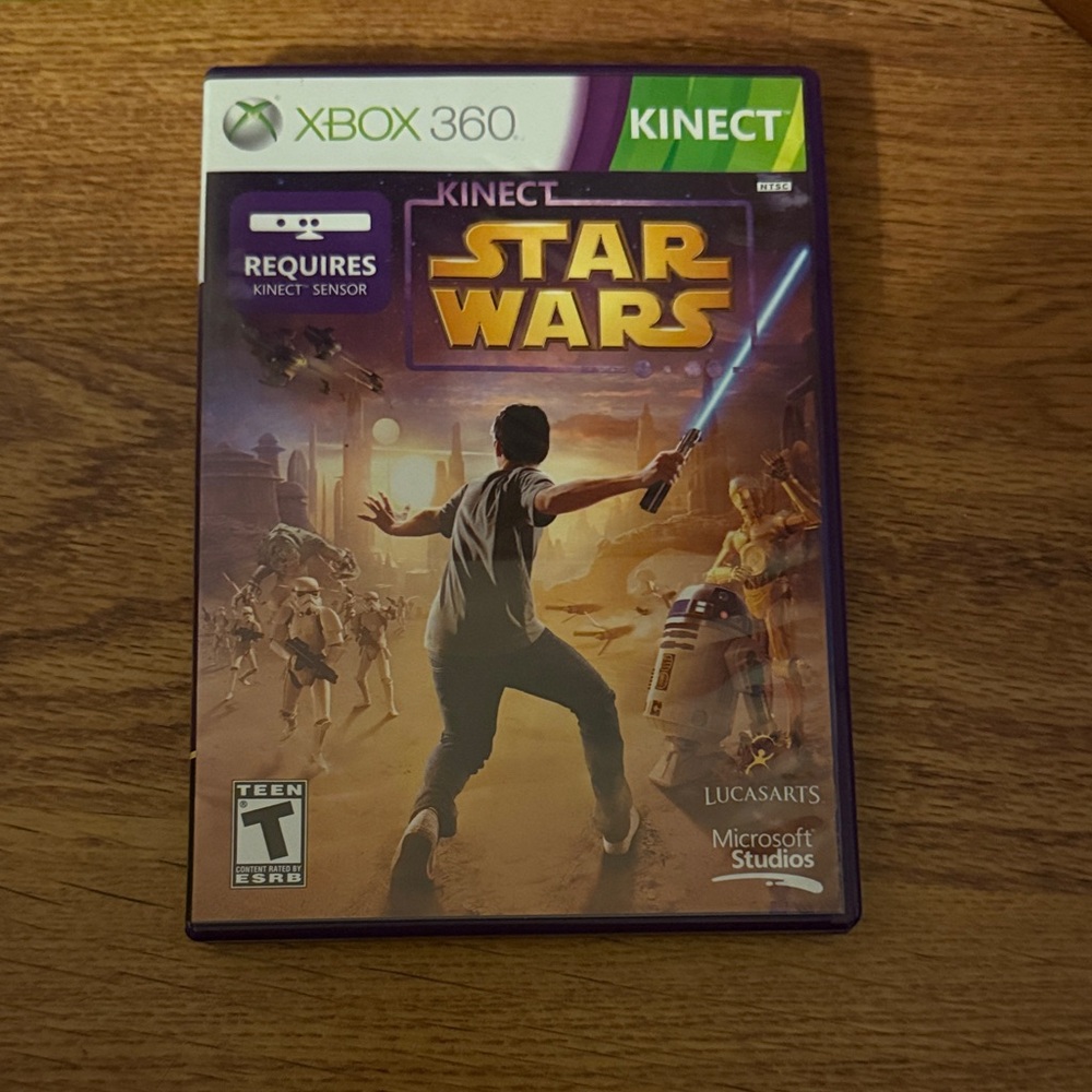 Kinect Star Wars for Xbox 360 - Purple Cover